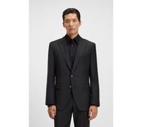 BOSS Blazer slim fit en lana virgen con elástico - StyleL-Harvers-241-LC, 50509899 Gris 27