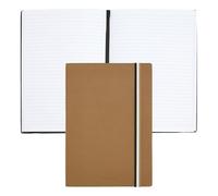 BOSS Bloc de notas A5 Iconic Camel