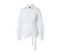 BOSS Blusa 'Bekania1' azul pastel / gris oscuro / blanco S EUR