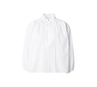 BOSS Blusa relaxed fit de algodón con manga globo - StyleC_Biley, 50564551 Blanco 40