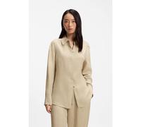 BOSS Blusa regular fit con cierre oculto - StyleBeruta2, 50562889 Beige claro 32
