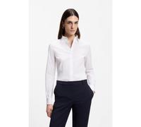 BOSS Blusa regular fit de algodón - StyleBashinah, 50499433 Blanco 38