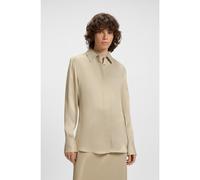 BOSS Blusa regular fit de satén - StyleBeruta1, 50542007 Beige claro 34