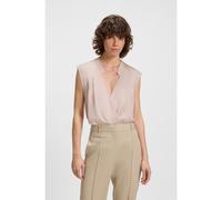 BOSS Blusa regular fit de seda con elástico - StyleBasina, 50548238 Rosa claro 34