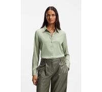 BOSS Blusa regular fit de seda con elástico - StyleBonya, 50571068 Cal 44