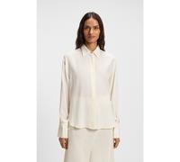 BOSS Blusa relaxed fit de seda lavada a la arena - StyleBinaliaTI_Friday, 50551961 Natural 42