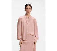 BOSS Blusa relaxed fit en crepé de China - StyleC_Bethena, 50564732 Rosa claro 42