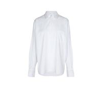BOSS Blusa relaxed fit en lona de algodón a rayas - StyleSaturday_1, 50559872 Celeste 40