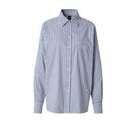BOSS Blusa 'Saturday_1' azul claro / blanco XXL azul claro / blanco