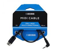 Boss BMIDI-1-35 35mm TRS to MIDI Cable 1ft/30cm