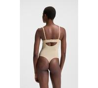 BOSS Bodi elástico de copas fijas con detalles de malla - StyleBODYSUIT B.BODY, 50535810 Beige claro L