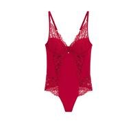 BOSS Body con detalle de encaje y colgante con monograma Double B - StyleBODYSUIT_BLOSSOM, 50556199 Rojo XL
