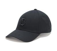 Boss Bold Center Logo Twill Cap Gorra de béisbol, Negro/Gris, Talla única para Hombre