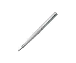 BOSS Bolígrafo cromado con grabado tallado a diamante - StyleBallpoint pen Sophisticated Chrome Diamo, 58065891 Plata pcs.
