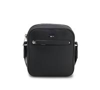 BOSS Bolsa de reportero en piel sintética granulada con detalle de franja distintiva - StyleRay_NS zip N., 50536475 Negro pcs.