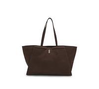 BOSS Bolso Ariell estilo shopper en nobuk con monograma Double B - StyleAriell Shopper S, 50552161 Púrpura oscuro pcs.