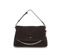 BOSS Bolso bandolera de ante sintético con diseño de solapa - StyleYelena Shoulderbag, 50573247 Marrón oscuro pcs.