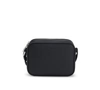 BOSS Bolso bandolera de piel granulada con logo grabado - StyleNew Crosstown_DoubEW, 50562810 Negro pcs.