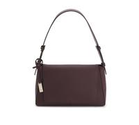 BOSS Bolso bandolera en piel granulada con placa con logo - StyleAmeline Shoulderbag, 50573378 Burdeos pcs.