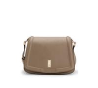 BOSS Bolso con solapa Ariell de piel granulada - StyleAriell Saddle M, 50547761 Beige pcs.