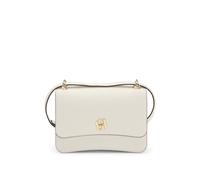 BOSS Bolso cruzado granulado con monograma Double B - StyleB_ICON Crossbody S, 50542055 Blanco pcs.