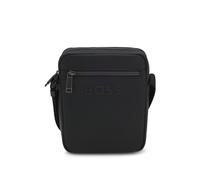 BOSS Bolso mensajero con textura y logo tonal - StyleCatch 3.0_P_NS Zip, 50573154 Negro pcs.