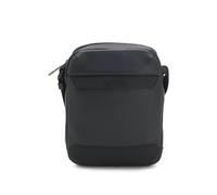 BOSS Bolso mensajero en piel sintética con detalles de piqué - StyleSpeedstyle_NS Zip, 50578716 Negro pcs.