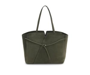 BOSS Bolso shopper BOSS REVERS en piel vuelta con tira trenzada - StyleBOSS REVERS TOTE S, 50567606 Verde oscuro pcs.