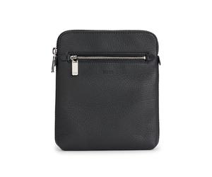 BOSS Bolso tipo sobre en piel italiana con logo grabado - StyleNew Crosstown_Envel., 50529289 Negro pcs.