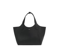 BOSS Bolso tote de piel con letras de logo metálicas - StyleLenah New Tote, 50563395 Negro pcs.