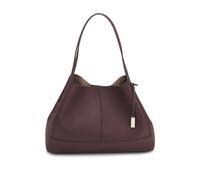 BOSS Bolso tote de piel granulada con bolsito desmontable - StyleAmeline Tote, 50573377 Burdeos pcs.