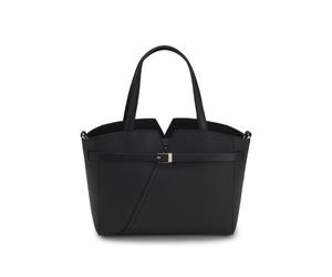 BOSS Bolso tote pequeño de piel BOSS Revers con detalle de cinturón - StyleBOSS REVERS SM TOTE, 50563218 Negro pcs.