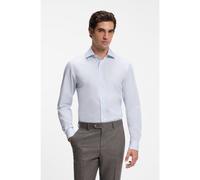 BOSS BOSS BY BECKHAM camisa slim fit en algodón a rayas - StyleH-DAVID-spread_DB, 50573100 Azul 42