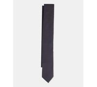 Boss Boss - Corbata de hombre en seda natural. Azul marino Talla Talla única