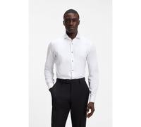 BOSS BOSS ONE Camisa regular fit de popelín de algodón sin arrugas - StyleH-JOE-TUX4-B1-C-263, 50569365 Blanco 45