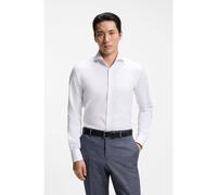BOSS BOSS ONE Camisa slim fit en tela oxford de algodón resistente a las arrugas - StyleH-HANK-SP-B1-C1-263, 50567316 Blanco 42