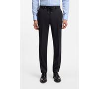 BOSS BOSS ONE Pantalones slim fit de sarga de lana virgen - StyleH-Genius-DS-B1, 50469169 Azul oscuro 28