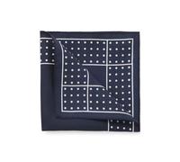 BOSS BOSS ONE Pañuelo de bolsillo de seda con motivo estampado - StyleH-POCKET SQ. ONE, 50566957 Azul oscuro pcs.