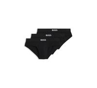 BOSS BOSS ONE paquete de tres calzoncillos slip de algodón elástico - StyleHipBr 3P BOSS ONE, 50546561 Negro XS