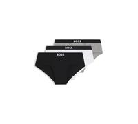 BOSS BOSS ONE paquete de tres calzoncillos slip de algodón elástico - StyleHipBr 3P BOSS ONE, 50546561 Blanco / Gris / Negro M