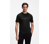 BOSS BOSS x ASTON MARTIN camiseta de algodón con gráfico de coche - StyleC-Taut 181_AM, 50570435 Negro XXL