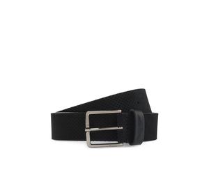 BOSS BOSS x ASTON MARTIN cinturón de ante perforado con logo - StyleAther-Per-Sd_Sz35_AM, 50570066 Negro 110