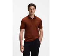 BOSS BOSS x ASTON MARTIN polo en jacquard de algodón mercerizado - StyleC-Prout 180_AM, 50565174 Marrón oscuro M