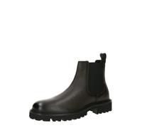 BOSS Botas de piel granulada con paneles laterales elásticos - StyleJulyo_Cheb_gr, 50552573 Marrón oscuro 40