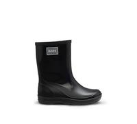 BOSS Botas de agua con insignia de logo de goma para niños - StyleJ52581/09B26, J52581 Negro 30