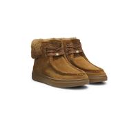 BOSS Botas de ante con cuello de imitación de piel - StyleKieran_Hito_sdfr, 50573864 Marrón 40