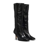 BOSS Botas de caña hasta la rodilla en piel con puntera cuadrada - StyleAnyah_HaBoot80_LT, 50573059 Negro 37