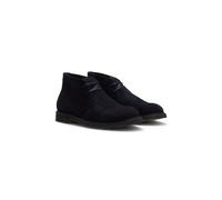 BOSS Botas desert de ante con suela de goma - StyleKope_Desb_sd, 50548077 Azul oscuro 41