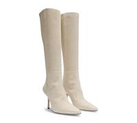 BOSS Botas hasta la rodilla de ante y piel - StyleCharlize_Boot90_PUSD, 50553013 Natural 41