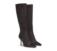BOSS Botas hasta la rodilla en piel de becerro con pelo - StyleCharlize_Boot90_PO, 50552995 Marrón oscuro 38